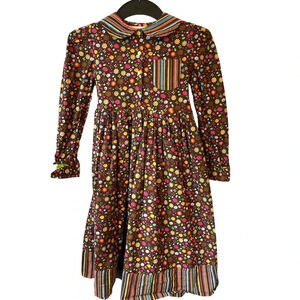 Rare Vintage 90s Stillkidsclothing Cottagecore girl dress size 6